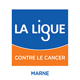 Logo de la ligue conte le cancer de la Marne