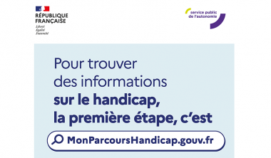 Affiche du site Mon parcours Handicap