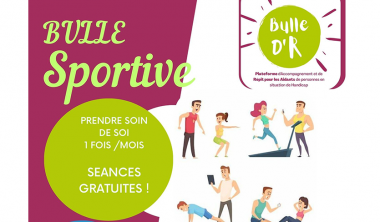 Affiche Bulle sportive