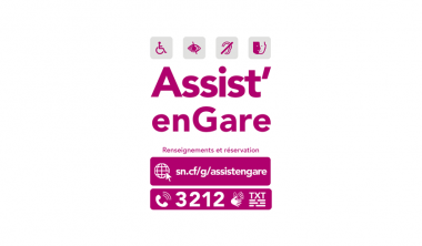 Logo d'assist' enGare de la SNCF